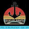 Vintage Retro Feeling Nauti Funny Sailing Boating - High Quality PNG Files - Perfect for Personalization