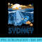 Disney Pixar Finding Nemo Sydney Australia Poster - PNG Design Files - Lifetime Access To Purchased Files