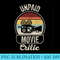 Vintage Retro Unpaid Movie Critic Film Cinema Motion - PNG Prints - Spice Up Your Sublimation Projects