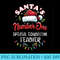 Special Education Teacher Christmas Santa's Number One Sweatshirt - Ready To Print PNG Designs - Fashionable and Fearless