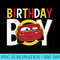 Disney Pixar Cars Birthday Lightning McQueen Youth - Trendy PNG Designs - Bring Your Designs to Life