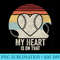 My Heart Is On That Field Baseball Softball Mom - Exclusive PNG designs - Unleash Your Inner Rebellion