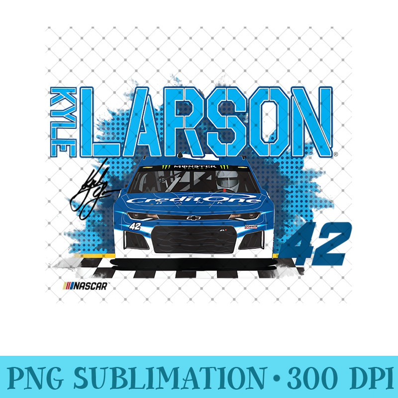 NASCAR - Kyle Larson - Racing Flags - PNG Clipart - Trendsetting And Modern Collections