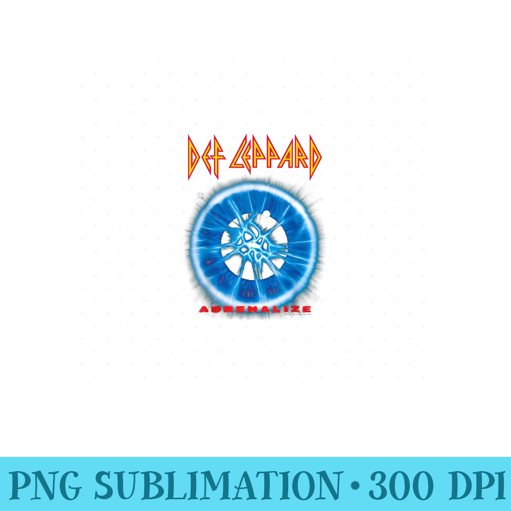 Def Leppard Adrenalize - Mug Sublimation PNG - Perfect for Sublimation Art