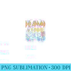 def leppard hysteria city san diego - ready to print png designs