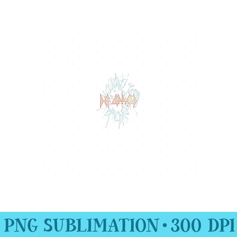 Def Leppard Def Leppard Album Vintage - Sublimation PNG Designs - Premium Quality PNG Artwork