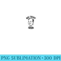 not today satan, vintage raglan baseball - png download