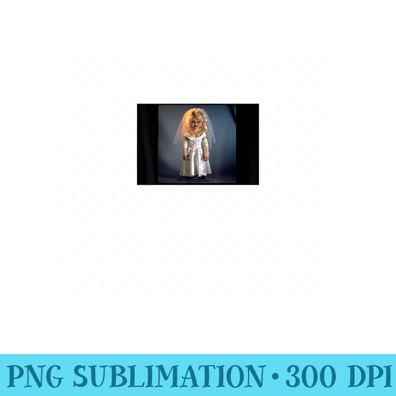 Bride of Chucky Tiffany Full Body Pose Tshirt - PNG Templates - Unleash Your Inner Rebellion