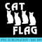 White Design Music Black Art Vintage Styles Cat Flag Kittens - PNG design downloads - Add a Festive Touch to Every Day