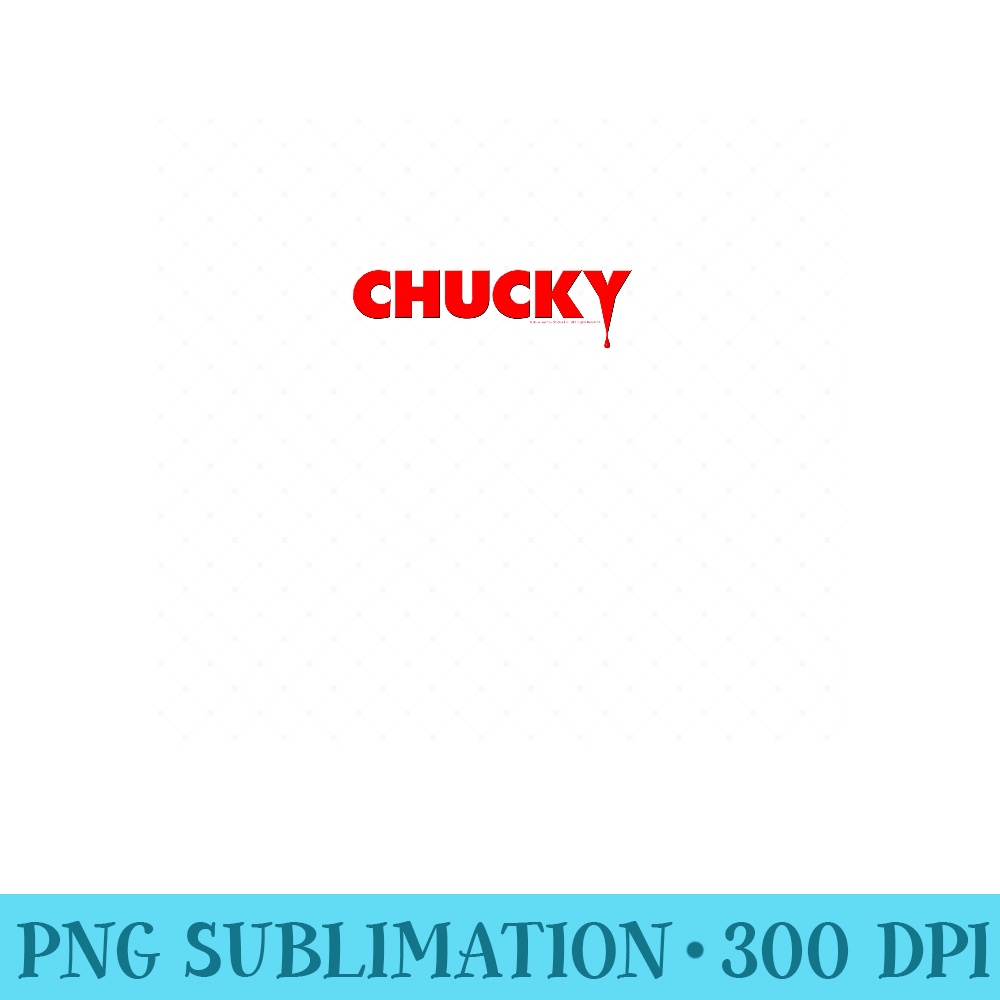 Childs Play Chucky Logo - PNG Art Files - Premium Quality PNG Artwork