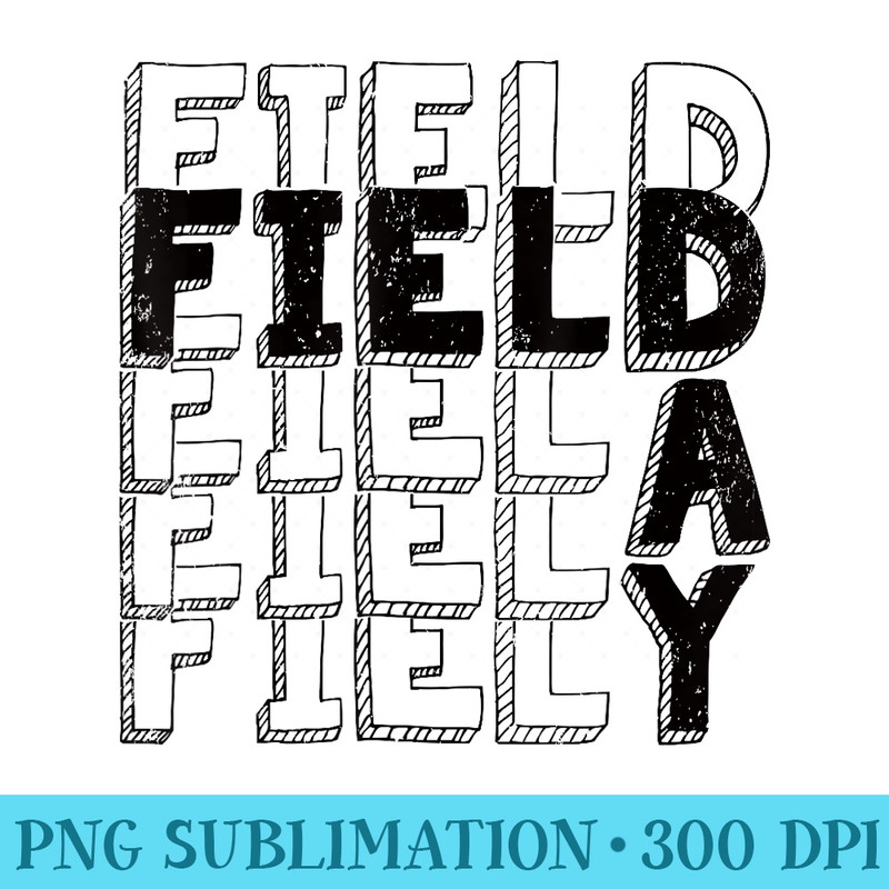 Field Day 2024 For school teachers kids and family yellow - High Quality PNG files - Add a Festive Touch to Every Day