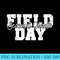 Field Day 2024 Second Grade school teacher kids Red - Unique Sublimation patterns - Instant Access To Downloadable Files