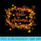 Cute Hello Autumn Season Thanksgiving and Fall Color Lovers - PNG Clipart - Unleash Your Inner Rebellion