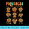 Cute Turkey Physical Therapy PT PTA Fall Autumn Thanksgiving - Unique Sublimation patterns - Unleash Your Creativity