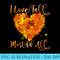 I Love Fall Most of All Leaf Heart Autumn Leaves - PNG Clipart - Perfect for Sublimation Mastery