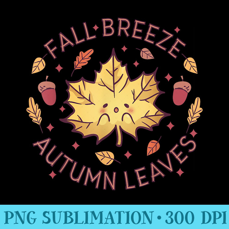 Fall Breeze Autumn Leaves Maple Leaf - Modern PNG designs - Quick And Seamless Download Process