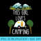 This Girl Loves Camping RV Teardrop Trailer Camper Caravan - Printable PNG Graphics - Eco Friendly And Sustainable Digital Products