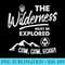 Camping Wilderness Explorer Funny Chant T - PNG Design Files - Perfect for Personalization