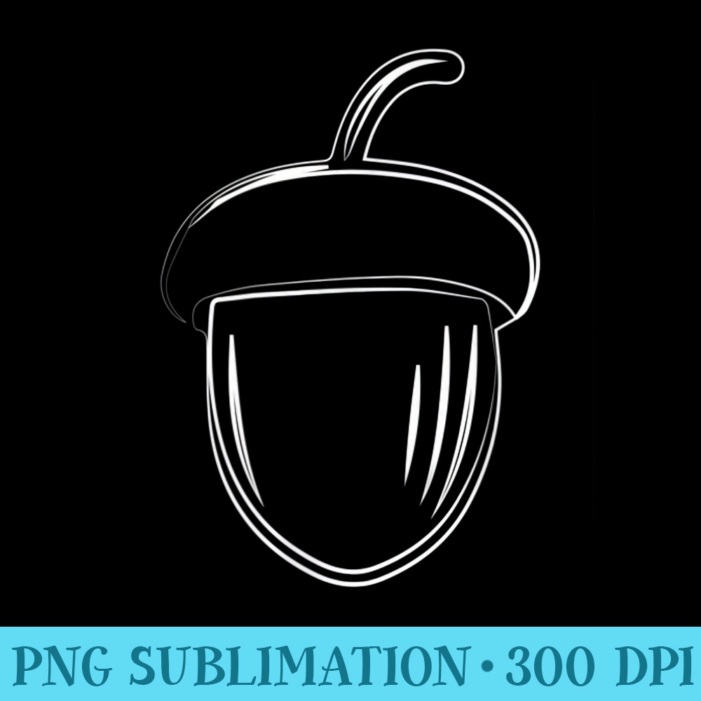 Acorn Nut T Fall Autumn - Printable PNG Images - Revolutionize Your Designs