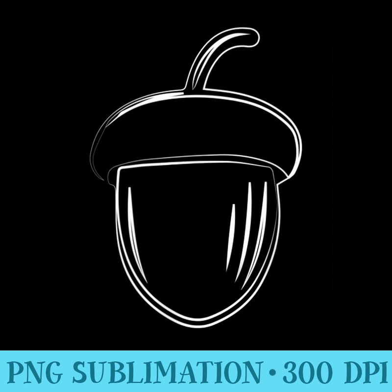 Acorn Nut T Fall Autumn - Printable PNG Images - Revolutionize Your Designs
