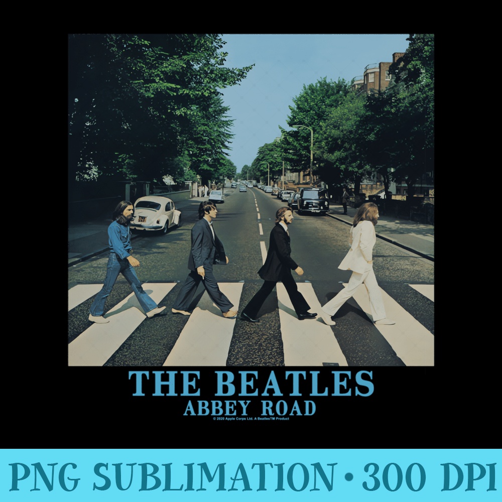 The Beatles - Abbey Road - PNG Clipart - Create with Confidence
