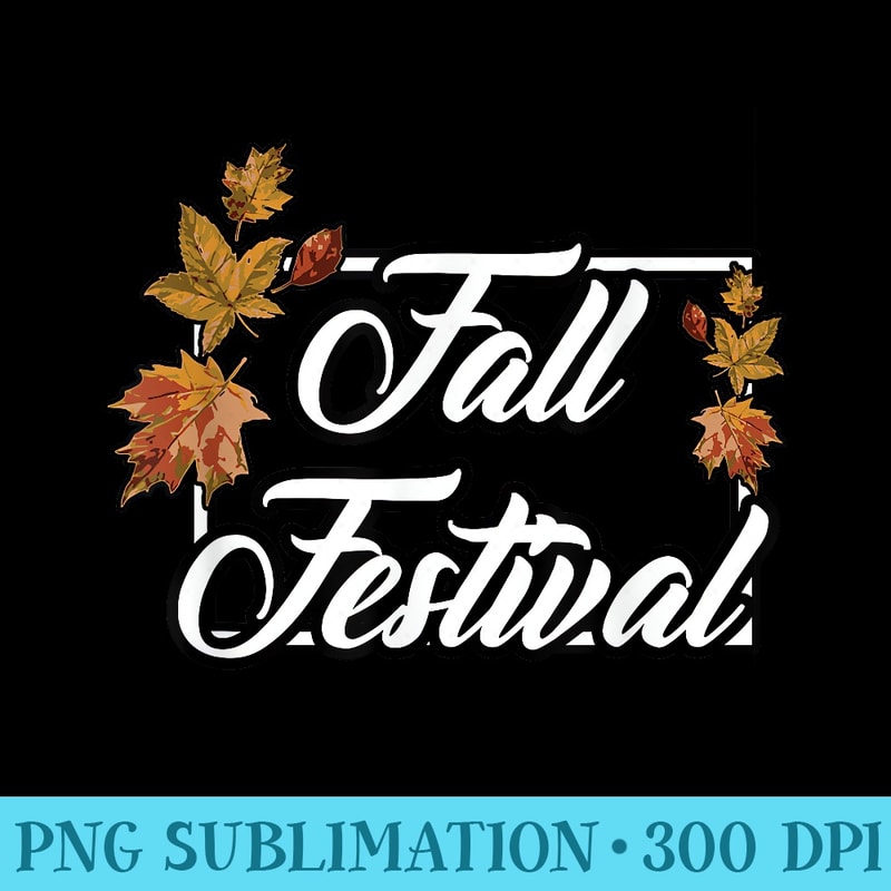 Fall Festival 2017 Shades Of Autumn - High Quality PNG files - Vibrant and Eye-Catching Typography