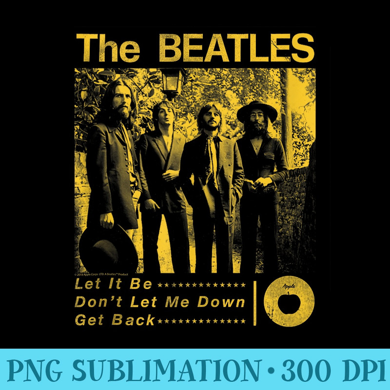The Beatles Garden - Mug Sublimation PNG - Stunning Sublimation Graphics
