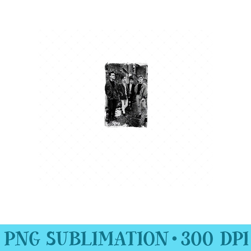 The Smiths Alley Band Photo Shoot Raglan Baseball - Unique PNG Artwork - Instant Access To Downloadable Files