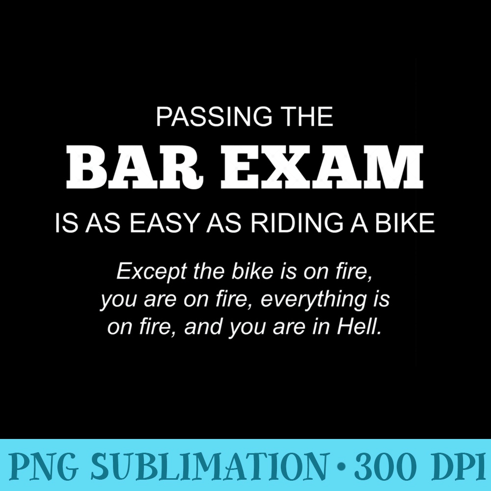 Funny Law School Future Lawyer Juris Doctor Pass Bar Exam - PNG Prints - Fashionable and Fearless