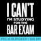 Bar Exam Studying for Law School Graduates Sweatshirt - Unique Sublimation patterns - Instant Access To Downloadable Files