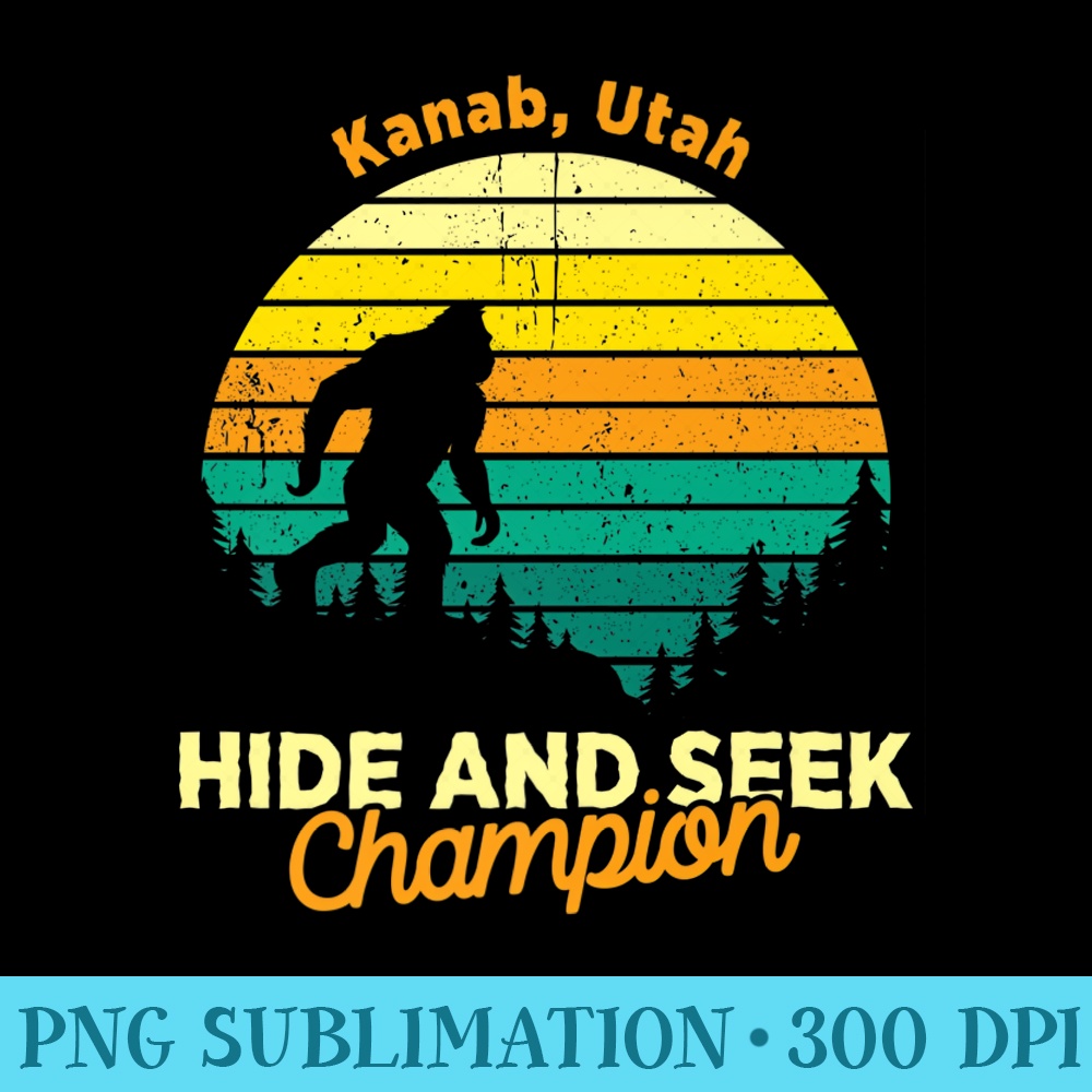 Vintage Kanab, Utah Mountain Hiking Souvenir Print Premium - Digital PNG Downloads - Lifetime Access To Purchased Files