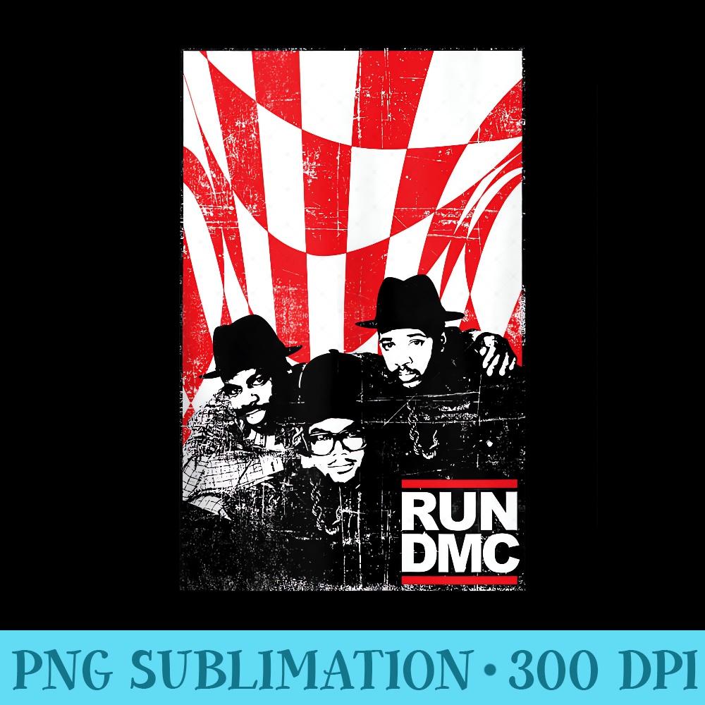 Run DMC Official Vintage Checkered - Modern PNG designs - Limited Edition And Exclusive Designs