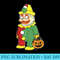The Simpsons Treehouse of Horror Halloween Clown Ralph - PNG Design Files - High Resolution And Print-Ready Designs