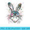 Psycho Crazy Paint Bunny Horror Easter and Halloween - PNG Graphics - Bold & Eye-catching