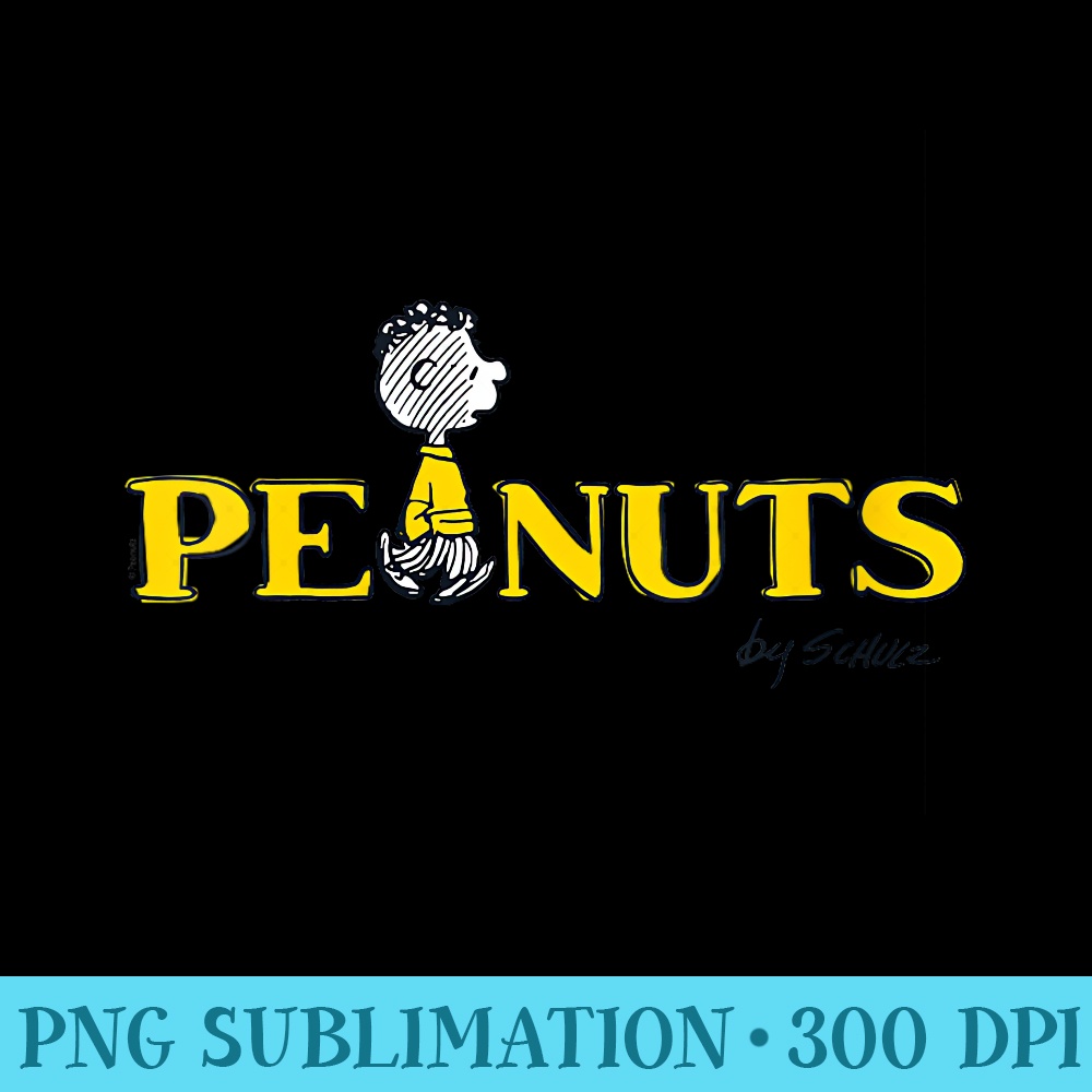Womens Peanuts - Franklin Peanuts Logo - PNG design assets - Unleash Your Creativity