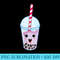 s Kawaii Boba Milk Tea Cute Taro Bubble Tea Lover - Sublimation clipart PNG - Instantly Transform Your Sublimation Projects