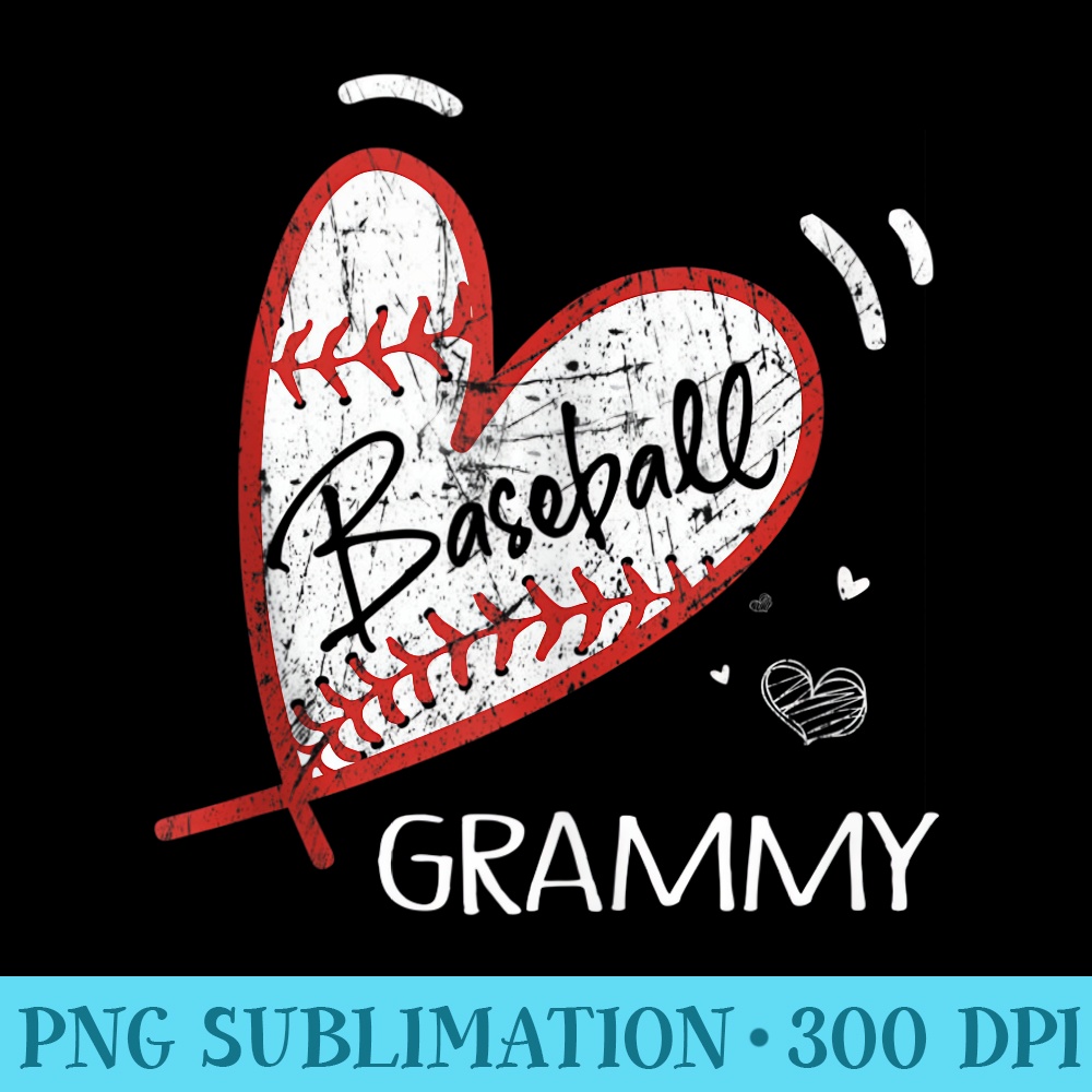 Baseball Grammy For Grandma Mothers Day - PNG Download Gallery - Instantly Transform Your Sublimation Projects