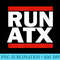 Run ATX Austin Texas - PNG Image Library Download - Instant Access To Downloadable Files