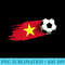 Vietnam Flag Jersey Vietnam Soccer Team Vietnam - Sublimation PNG Designs - Perfect for Personalization