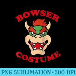 nintendo super mario bowser raglan baseball - download png images