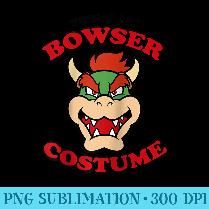 Nintendo Super Mario Bowser Raglan Baseball - Download PNG images - Perfect for Creative Projects