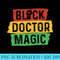 Black Doctor Magic Physician Afro American Pride - PNG Download Template - Stunning Sublimation Graphics