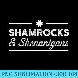 shamrocks and shenanigans st patricks day irish paddy - png download resource