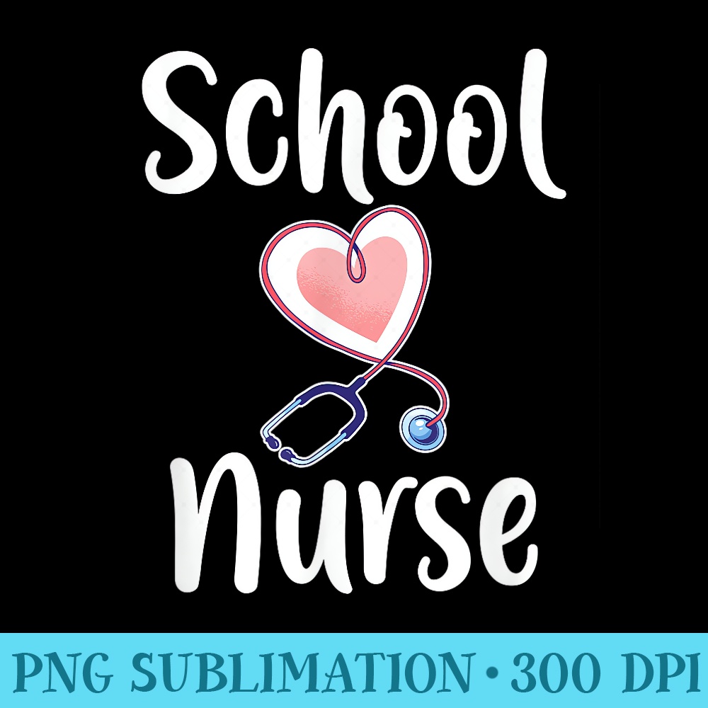 School Nurse - Shirt Image Download - Bold & Eye-catching