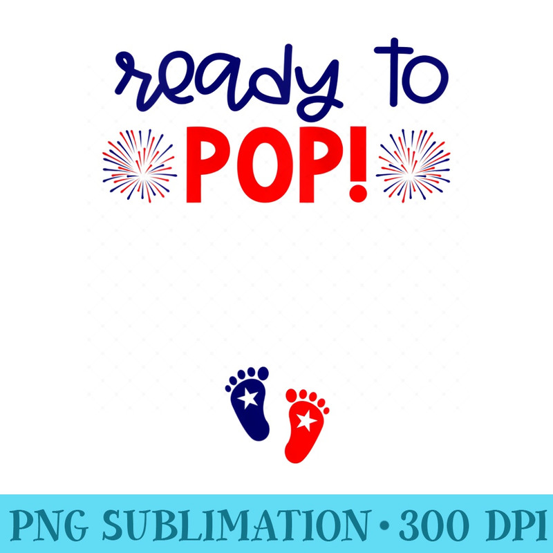 s 4th of July Pregnancy Announcement Patriotic Mom to Be - PNG Download Gallery - Perfect for Sublimation Mastery