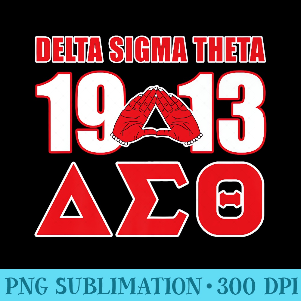 Delta Sigma Theta Sorority Paraphernalia, Delta 1913 HBCU Premium - PNG Download Source - Quick And Seamless Download Process