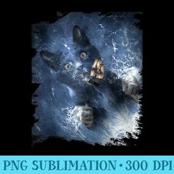 cat kraken tie - digital png artwork