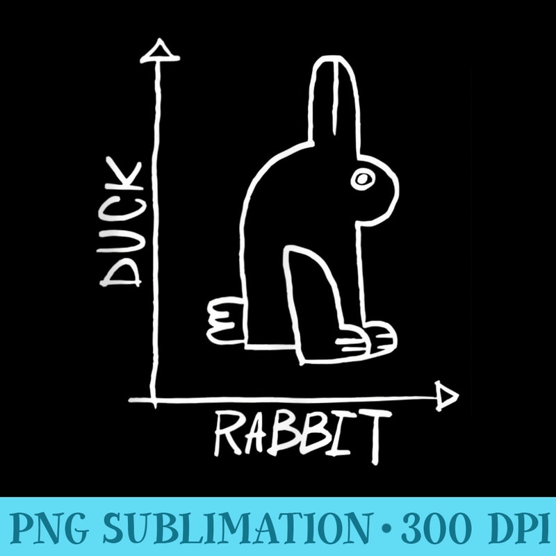 Funny Science Nerd Duck Rabbit Physics Math Geek - Download PNG Pictures - Eco Friendly And Sustainable Digital Products