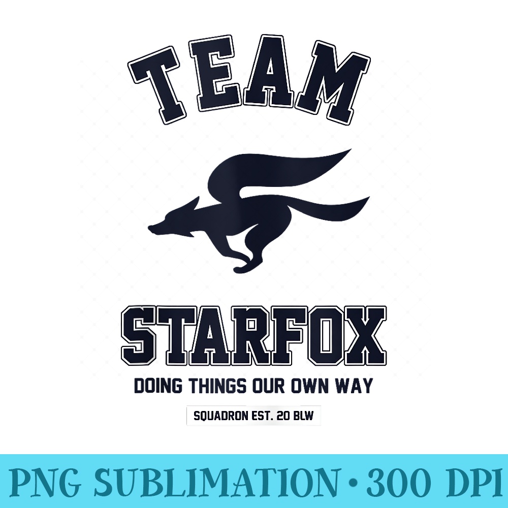 Star Fox Team Blue Logo Poster Style - PNG Download Gallery - Limited Edition And Exclusive Designs