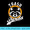 Cute Trash Panda Raccoon, Save The Trash Panda - PNG Download Transparent Background - Versatile And Customizable Designs